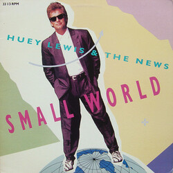 Huey Lewis & The News Small World USED VINYL 12INCH 33 S RPM