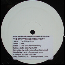The Everything Treatment Sola & The Theme From... USED VINYL 12INCH SINGLE WHITE LABEL