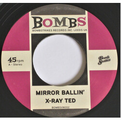 X-Ray Ted (2) Mirror Ballin' USED VINYL 7INCH 45 RPM STEREO