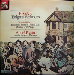 Sir Edward Elgar / Ralph Vaughan Williams / André Previn / London Symphony Orchestra 'Enigma' Variations / Fantasia On A Theme Of Thomas Tallis / Over