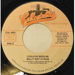 Billy Ray Cyrus Could've Been Me Vinyl 7" USED