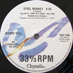 Jethro Tull Steel Monkey Vinyl 12" USED