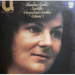 Blandine Verlet Scarlatti Harpsichord Sonatas Volume 2 Vinyl LP USED