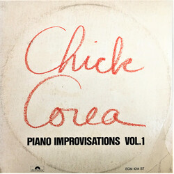 Chick Corea Piano Improvisations Vol. 1 Vinyl LP USED