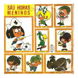 A Família Pituxa São Horas Meninos USED VINYL 7INCH 45 RPM SINGLE