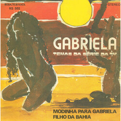 Conjunto Sambas Reunidos Gabriela - Temas Da Série Da TV USED VINYL 7INCH 45 RPM SINGLE