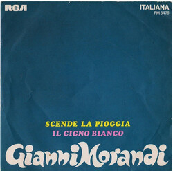 Gianni Morandi Scende La Pioggia / Il Cigno Bianco USED VINYL 7INCH 45 RPM MONO