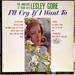Lesley Gore I'll Cry If I Want To Vinyl LP USED