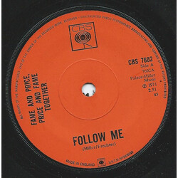 Georgie Fame / Alan Price Follow Me USED VINYL 7INCH 45 RPM SINGLE