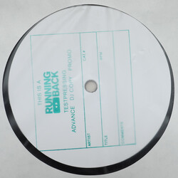 Henrik Schwarz Not Also You USED VINYL 12INCH MAXI-SINGLE TEST PRESSING WHITE LABEL