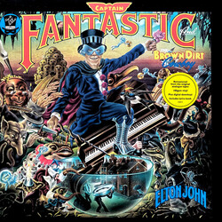 Elton John Captain Fantastic And The Brown Dirt Cowboy Vinyl LP USED