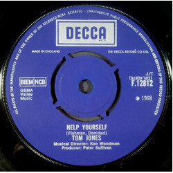Tom Jones Help Yourself VINYL 7" USED