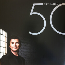 Rick Astley 50 Vinyl LP USED