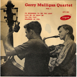 Gerry Mulligan Quartet Vol 1 Vinyl 7" USED
