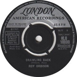 Roy Orbison Crawling Back USED VINYL 7INCH 45 RPM SINGLE