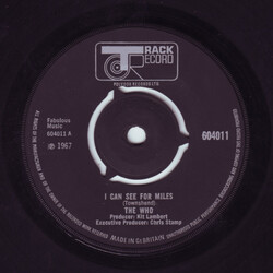 The Who I Can See For Miles USED VINYL 7INCH 45 RPM SINGLE