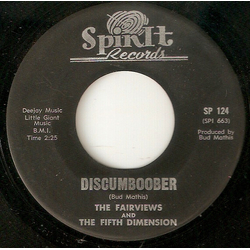 The Fairviews / The Fifth Dimension (2) Discumboober Vinyl 7" USED