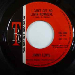 Jimmy Lewis I Quit, You Win / I Can't Get No Lovin Nowhere USED VINYL 7INCH 45 RPM STYRENE
