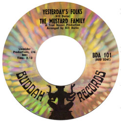 The Mustard Family Yesterday's Folks / African Sunshine USED VINYL 7INCH SINGLE