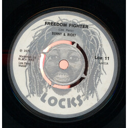Bunny & Ricky / The Upsetters Freedom Fighter / Iron Wolf USED VINYL 7INCH 45 RPM SINGLE