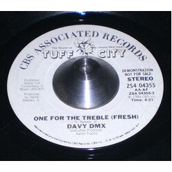 Davy DMX One For The Treble (Fresh) USED VINYL 7INCH 45 RPM PROMO STYRENE STEREO