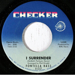 Fontella Bass I Surrender / I Can't Rest USED VINYL 7INCH 45 RPM SINGLE