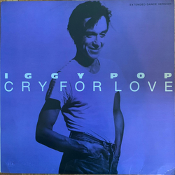Iggy Pop Cry For Love Vinyl 12" USED