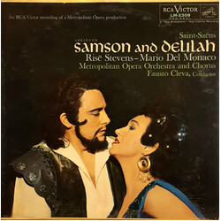 Camille Saint-Saëns / Risë Stevens / Mario Del Monaco / The Metropolitan Opera / Fausto Cleva Samson And Delilah (Abridged) Vinyl LP USED