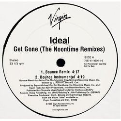 Ideal (6) Get Gone (The Noontime Remixes) Vinyl 12" USED
