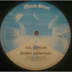 Bobo General Gal Gorgan USED VINYL 12INCH 45 RPM