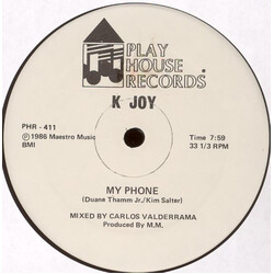 K. Joy My Phone USED VINYL 12INCH 33 S RPM