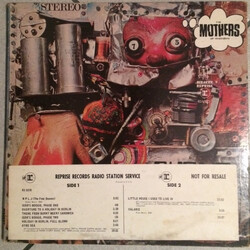 The Mothers Burnt Weeny Sandwich Vinyl LP USED