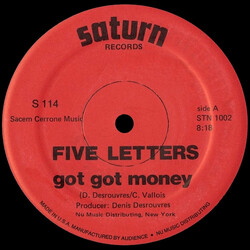 Five Letters Got Got Money USED VINYL 12INCH