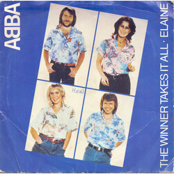 ABBA The Winner Takes It All Vinyl 7" USED