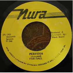 Pam Hall / Winston Wright / The Ring Craft Posse Perfidia USED VINYL 7INCH 45 RPM