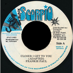 Frankie Paul Closer I Get To You USED VINYL 7INCH 45 RPM