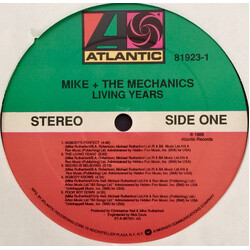 Mike & The Mechanics Living Years Vinyl LP USED