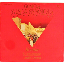 Gran Orquesta Sinfónica / Ataúlfo Argenta / Tomás Bretón Genios de la Música Española 14 - Escenas andaluzas Vinyl LP USED