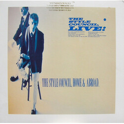 The Style Council Home And Abroad - The Style Council, Live! Vinyl LP USED