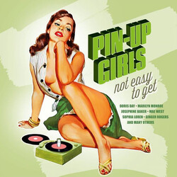 Various Pin-Up Girls - Not Easy To Get Vinyl LP USED