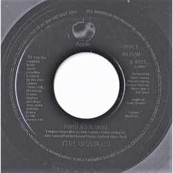 The Beatles Free As A Bird USED VINYL 7INCH 45 RPM SINGLE JUKEBOX