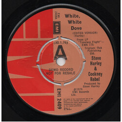 Steve Harley & Cockney Rebel White, White Dove USED VINYL 7INCH 45 RPM SINGLE PROMO