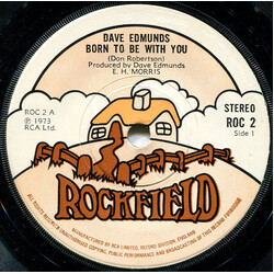 Dave Edmunds Born To Be With You USED VINYL 7INCH 45 RPM SINGLE