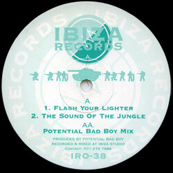 Potential Bad Boy Flash Your Lighter / The Sound Of The Jungle Vinyl 12" USED