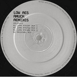 Low Res Amuck Remixes USED VINYL 12INCH 33 S RPM