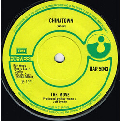 The Move Chinatown USED VINYL 7INCH 45 RPM SINGLE