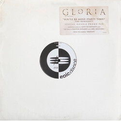 Gloria Estefan You'll Be Mine (Party Time) USED VINYL 12INCH SINGLE PROMO
