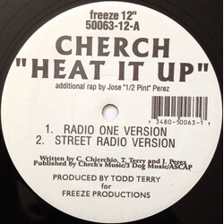 Cherch Heat It Up USED VINYL 12INCH 33 S RPM