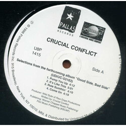 Crucial Conflict Selections From The Forthcoming Album "Good Side, Bad Side" USED VINYL 12INCH PROMO SAMPLER
