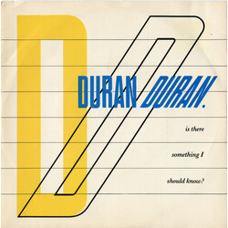 Duran Duran Is There Something I Should Know? USED VINYL 7INCH 45 RPM SINGLE